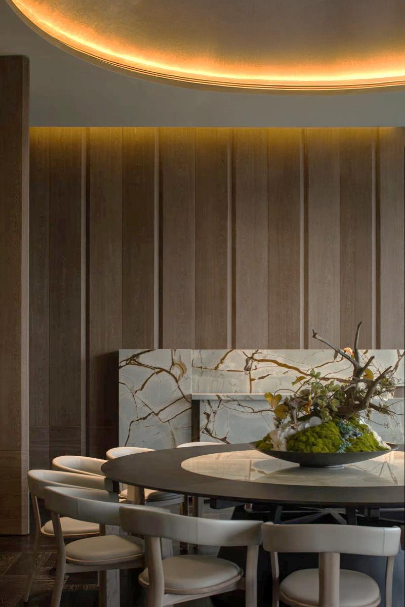 Dining nook detail